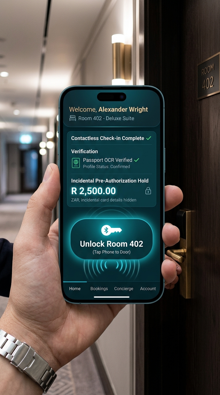 Mobile - guest digital key