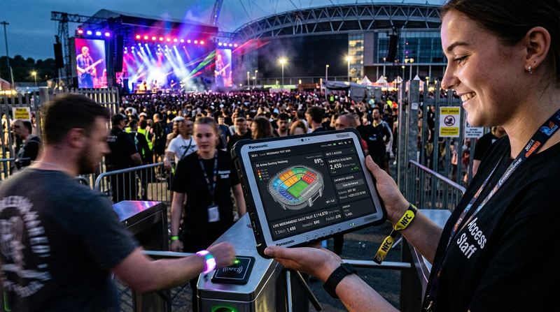 Event gate and stadium operations workspace