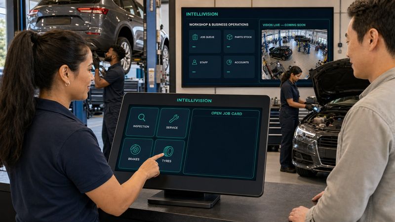 Global-English automotive job-card and workshop operations concept